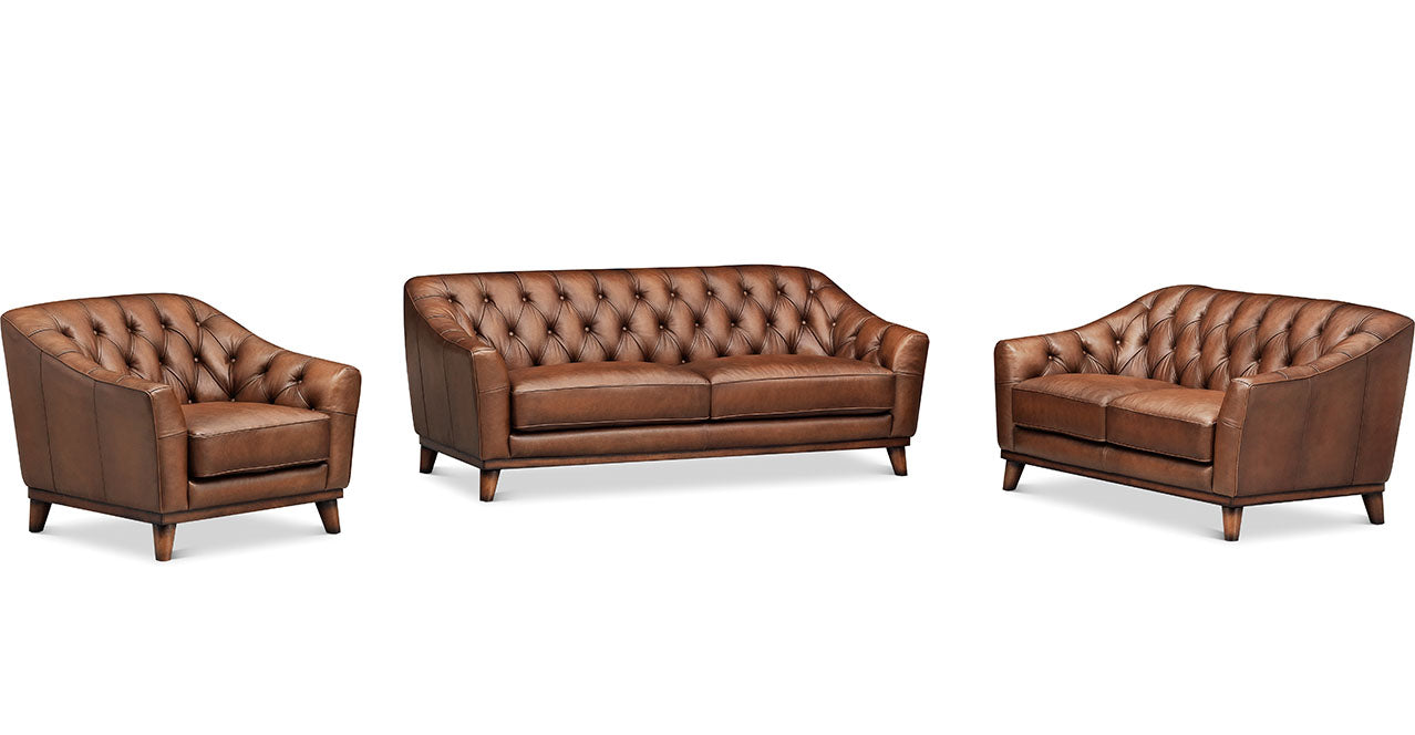 Lowell Leather Sofa Collection